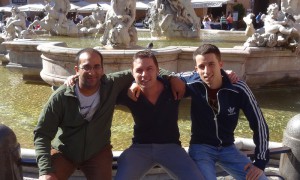 Three Dragons at the Piazza Navona